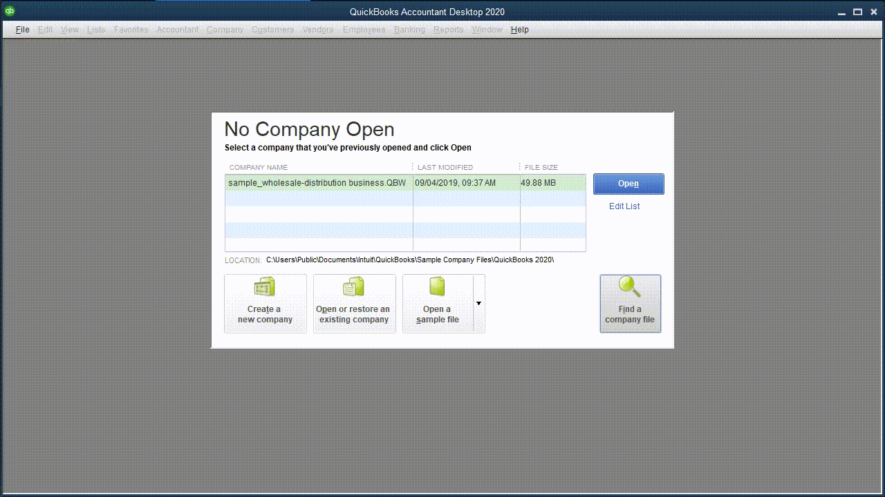 QuickBooks filtering has been designed  to exclude anything not related to QuickBooks Desktop. So, when you start typing the name of your file it will find it more quickly than Windows File Explorer. 