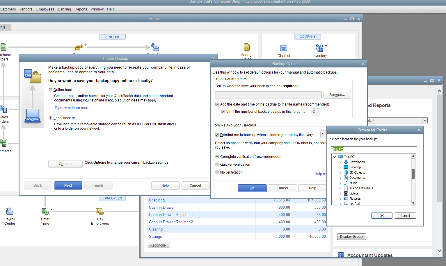 A complete backup made in QuickBooks Desktop verifies your company file data, and clears or resets the TLG File. This guide shows why it's important to do this method of backing up your file and what role the TLG file plays in file performance and recovery.