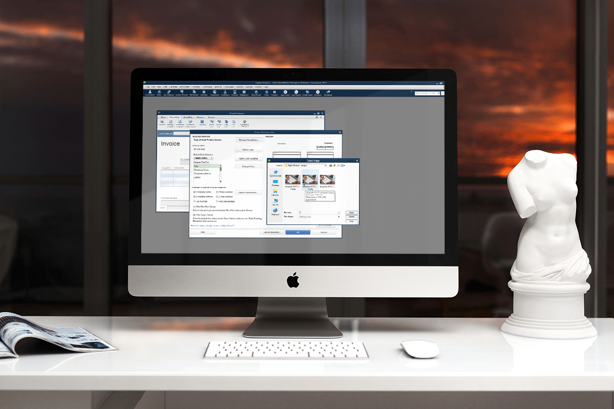 restores the back up into quickbooks desktop for mac