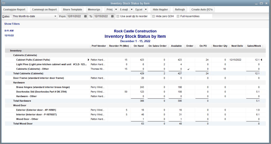 QuickBooks Desktop Inventory Expectations vs Reality Part 1 out of